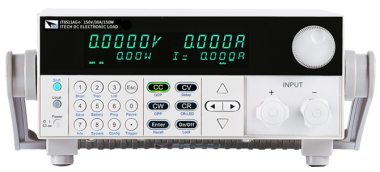 IT8500G+ 高性能可編程直流電子負載兼具桌面型和系統集成雙重使用需求，專為移動電源、工業電源模塊、功率電子器件及快充適配器等研發和老化測試而設計研發。該系列產品不僅具備傳統的 CC/CV/CR/CP 帶載模式，同時提供 CR+CC/CV+CC/CR-LED 等複合帶載模式。